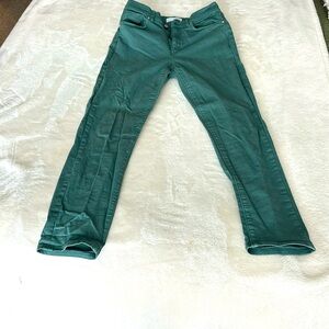 Green Skinny Jeans